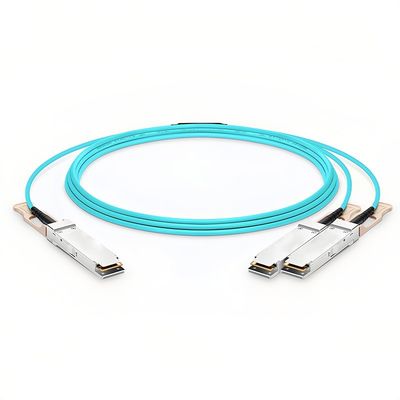 Mellanox MFS1S50-H015V 200Gbps QSFP56 to 2x QSFP56 HDR InfiniBand Active Optical Cable for High-Speed Data Transfer
