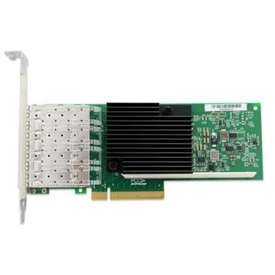 HZ10X710F4 10 Gigabit Four Port PCIe Network Card With Intel XL710 Chip And SFP+ Connectors