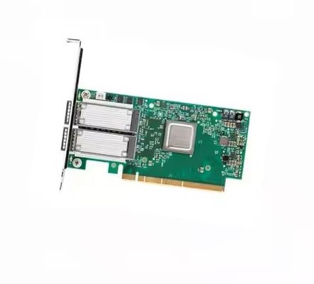 Mellanox ConnectX-5 EN Adapter 40GbE Dual-Port SFP28 Network Interface Card with PCIe4.0 X16 and 1/10/25/40GbE Transmission Rate
